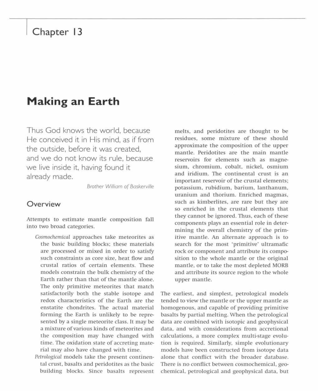 Chapter 13 Making an Earth