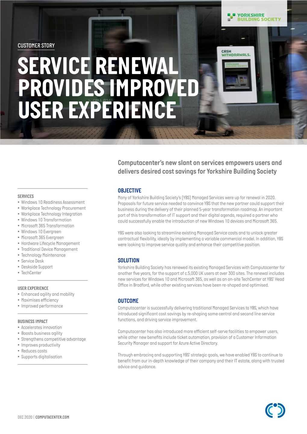 Service Renewal Provides Improved User Experience