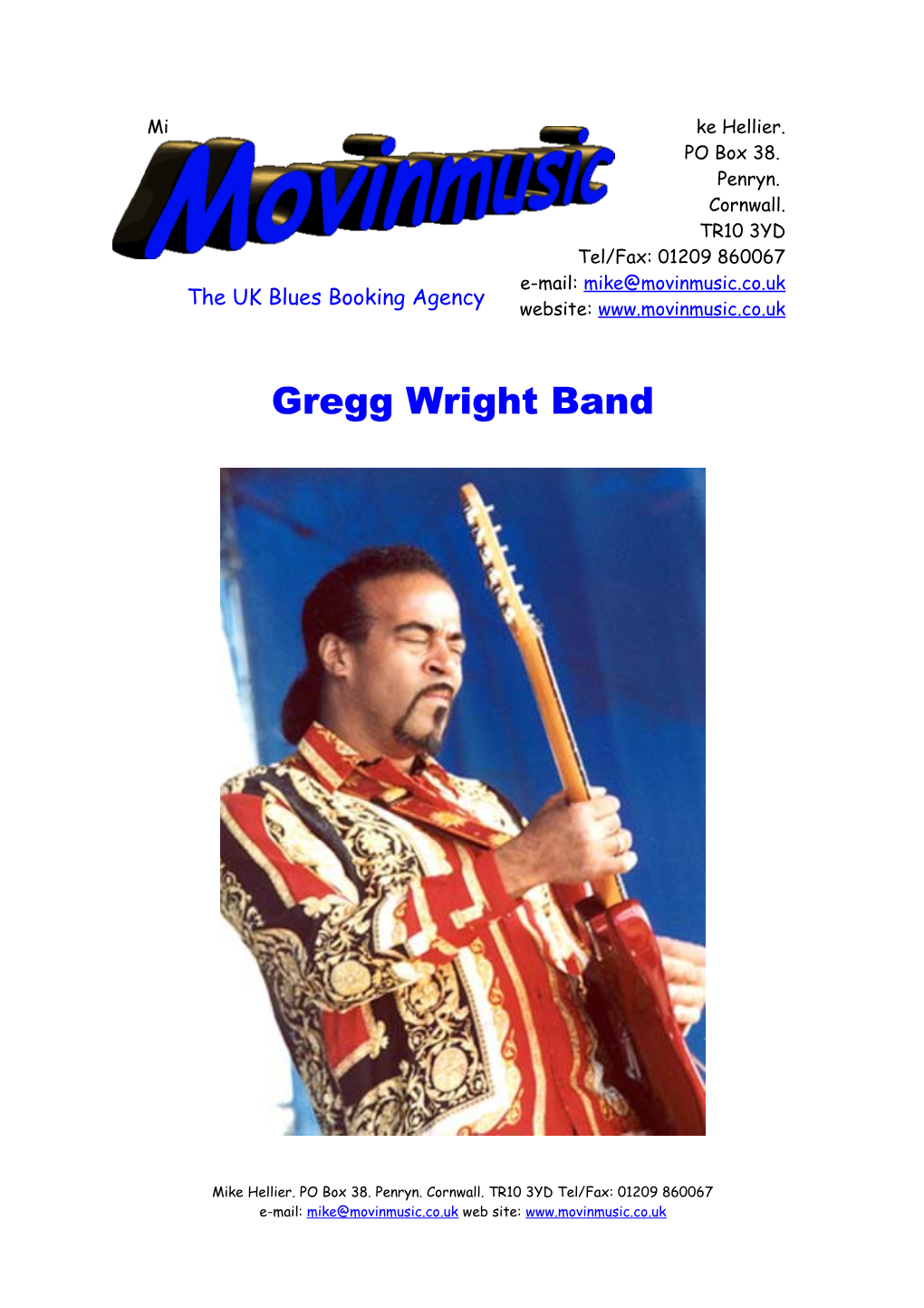 Gregg Wright Band