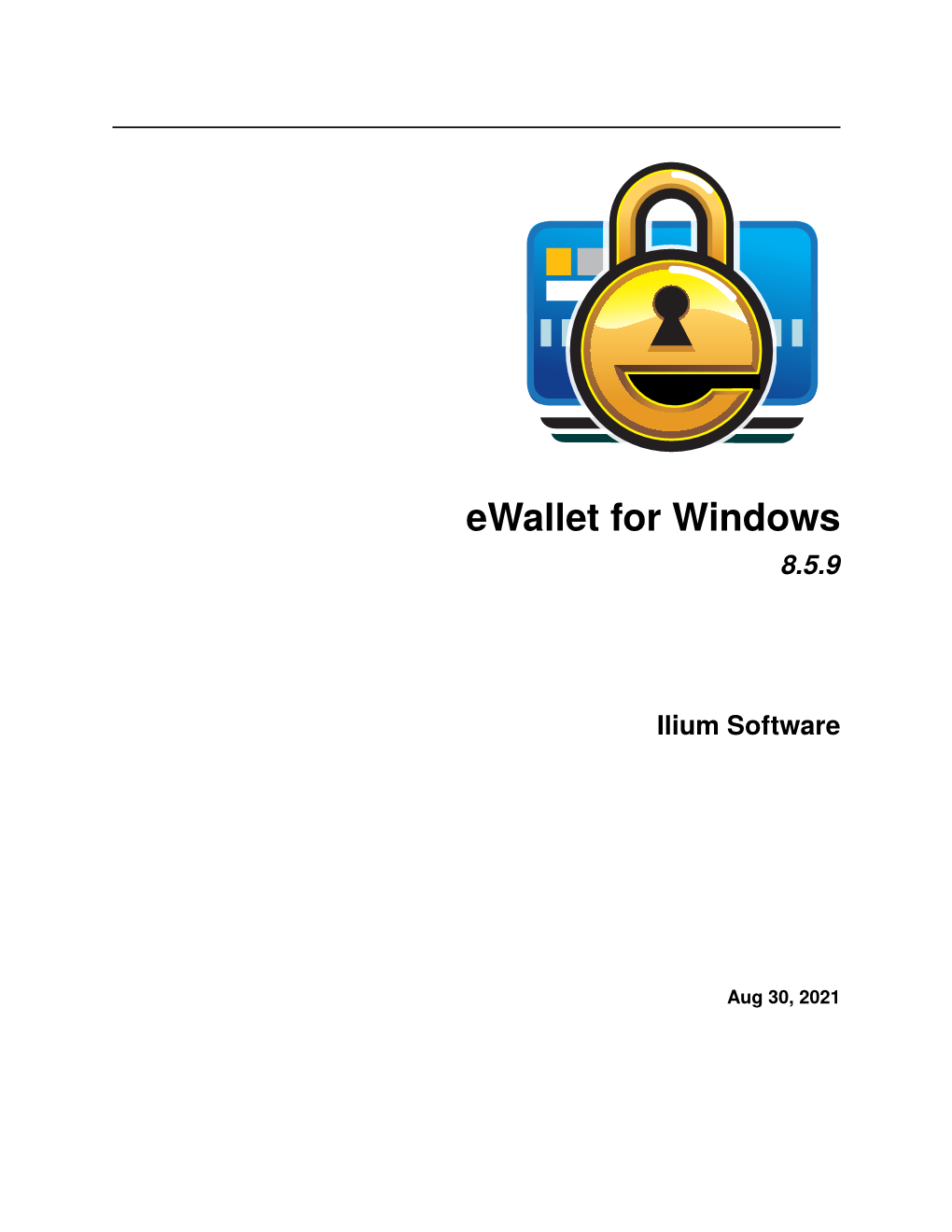 Ewallet for Windows 8.5.9