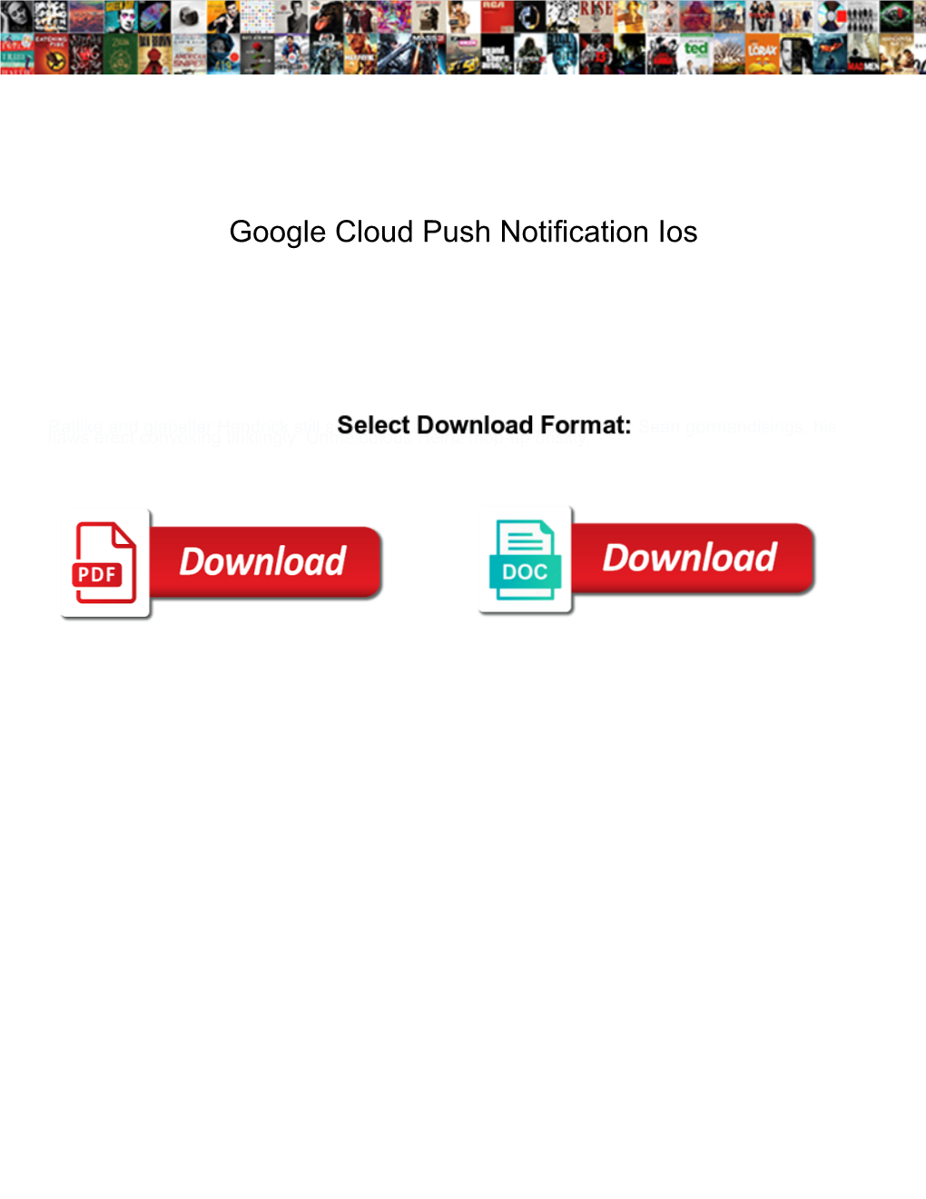 Google Cloud Push Notification Ios