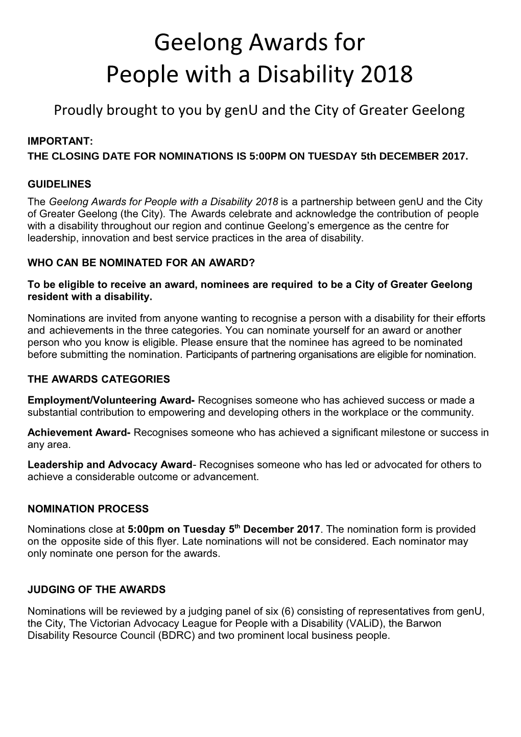 LCC DOCS-#8909235-V1-Logan Awards People with Disability 2014 Form s1