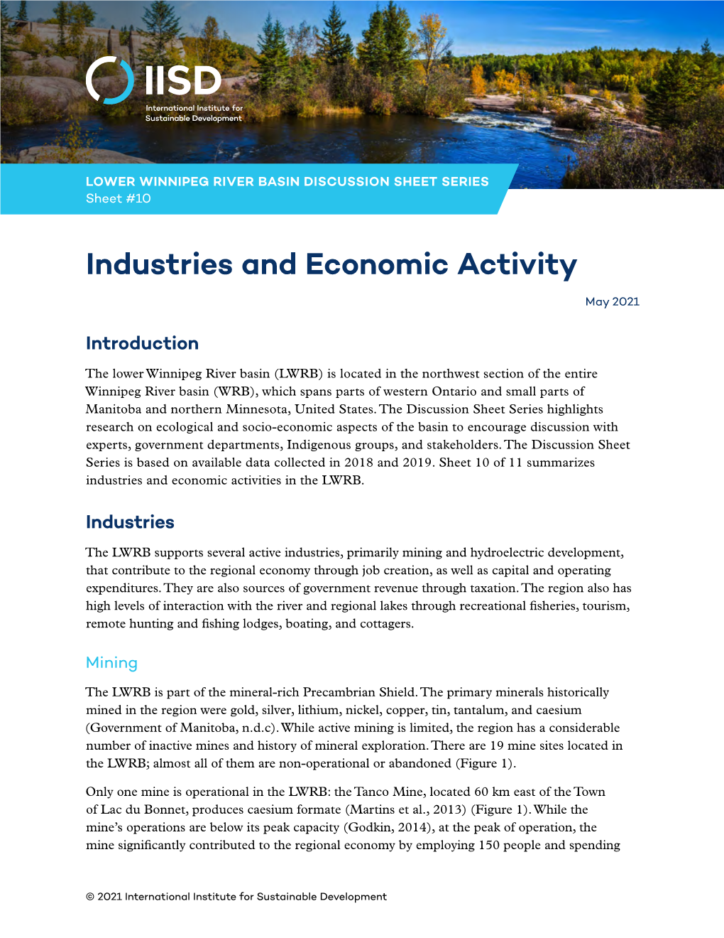 Industries and Economic Activity