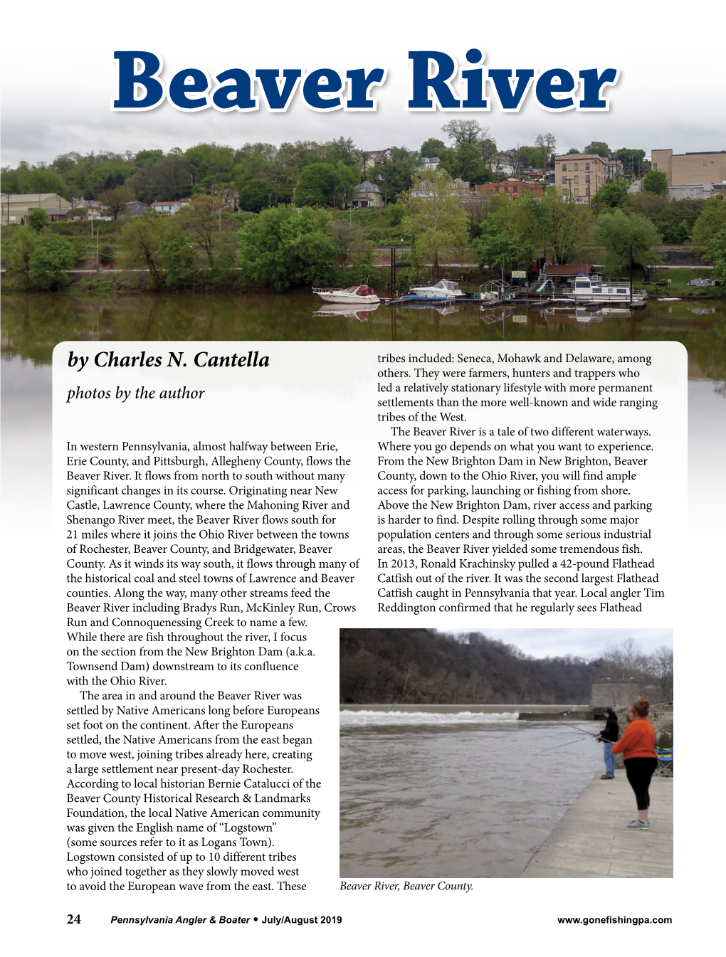 Beaver River by Charles N. Cantella