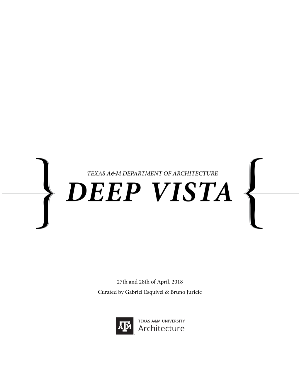 Deep Vista Instead of a Pure Panoramic View That Architecture Conferences Have Been Oﬀering Recently