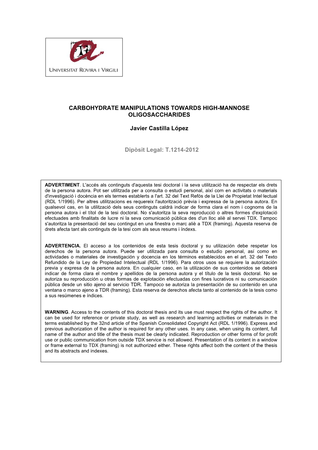 Literature on the Synthesis and Chemistry of Carbohydrate Thiiranes