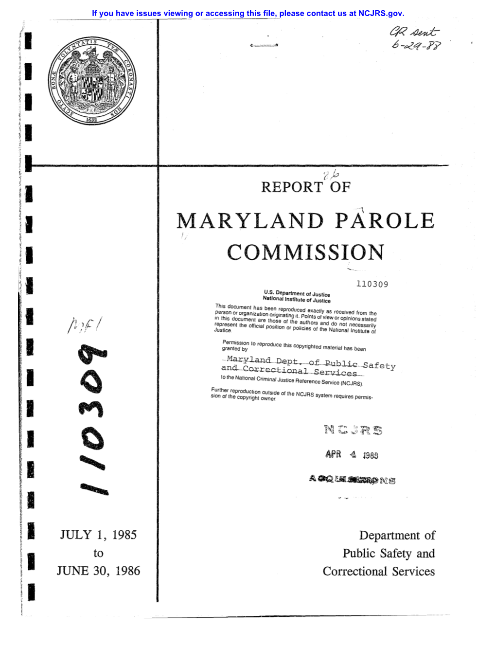 Maryland Parole Commission