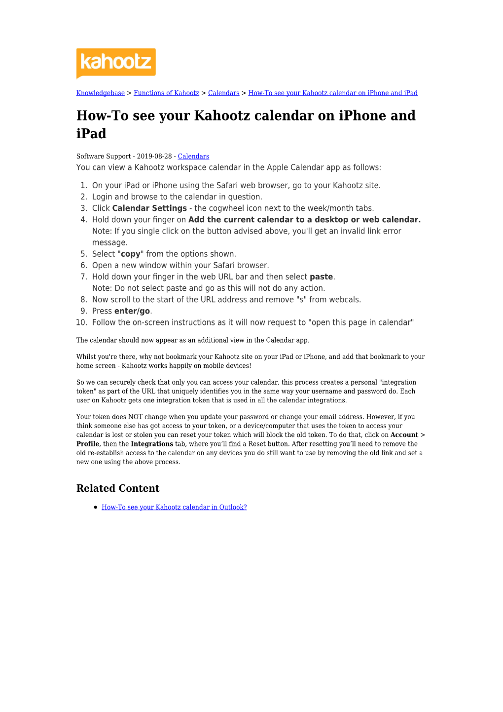 How-To See Your Kahootz Calendar on Iphone and Ipad How-To See Your Kahootz Calendar on Iphone and Ipad