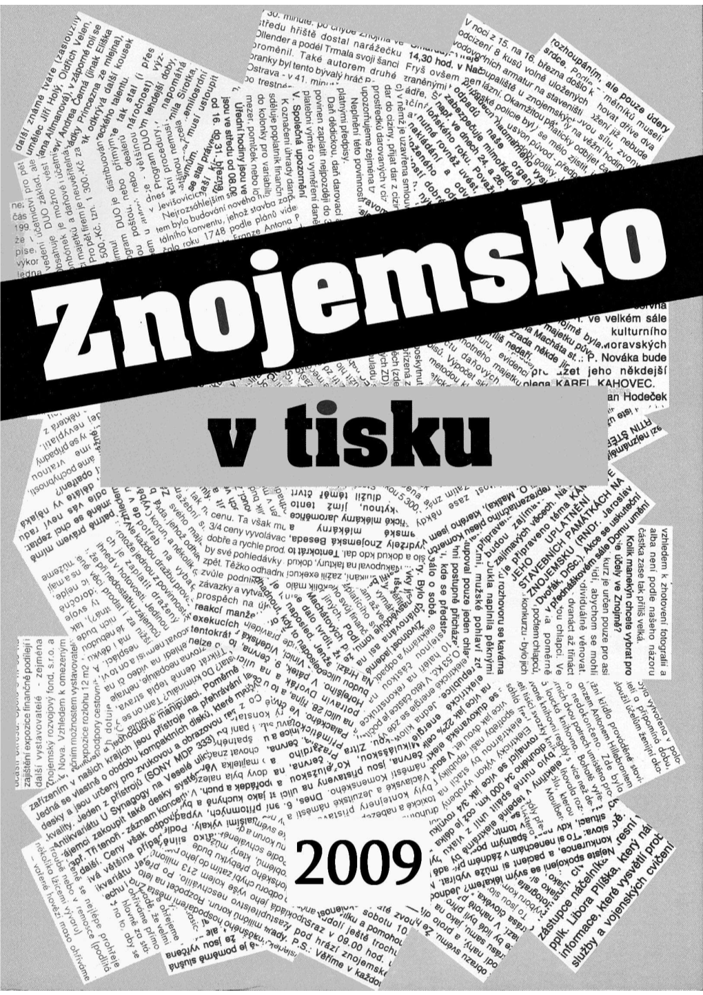 Znojemsko V Tisku 2009