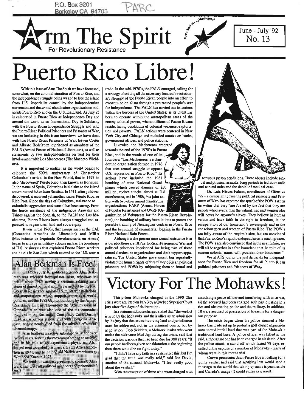 Im the Spirit Puerto Rico Libre!