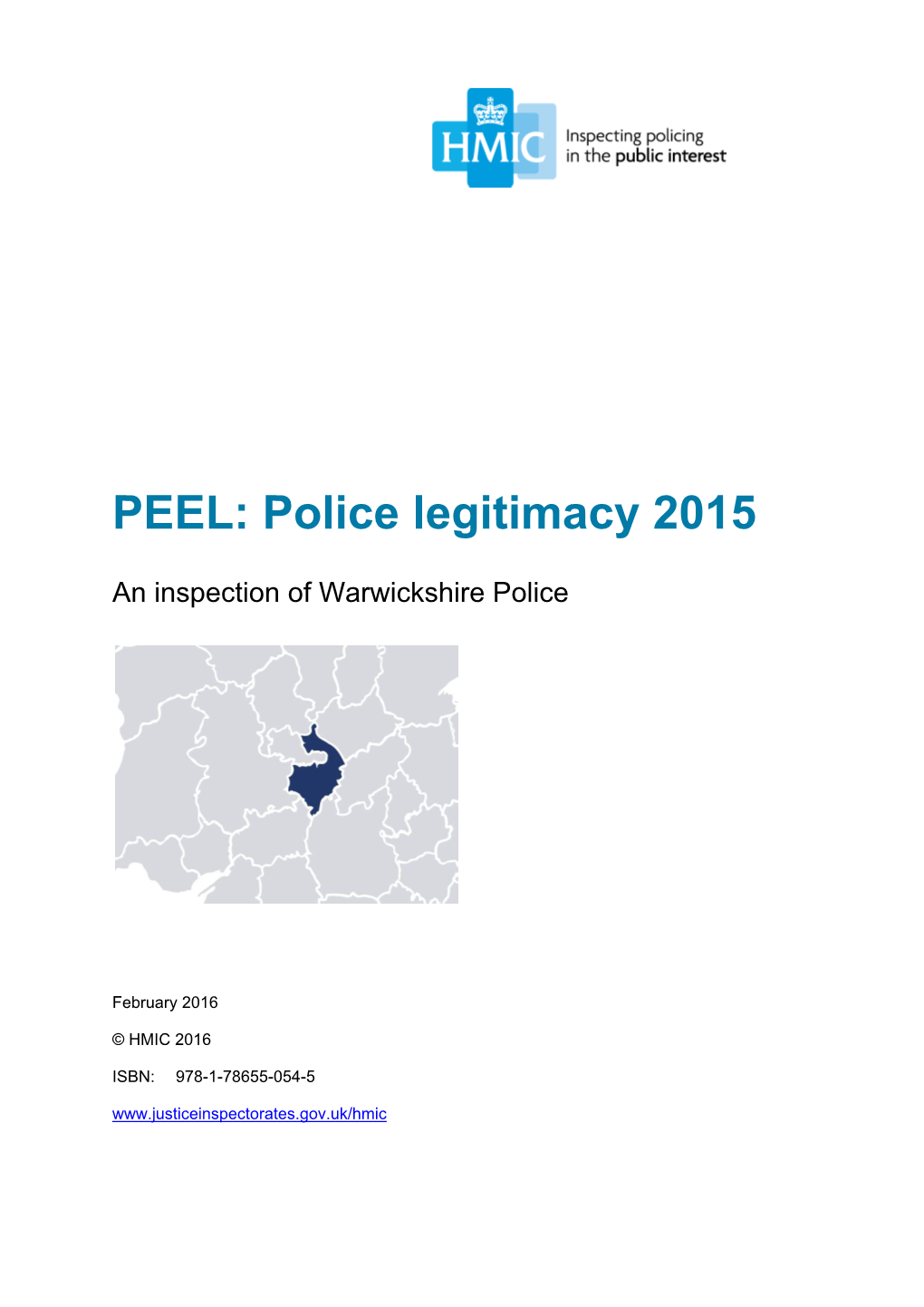 Police Legitimacy 2015