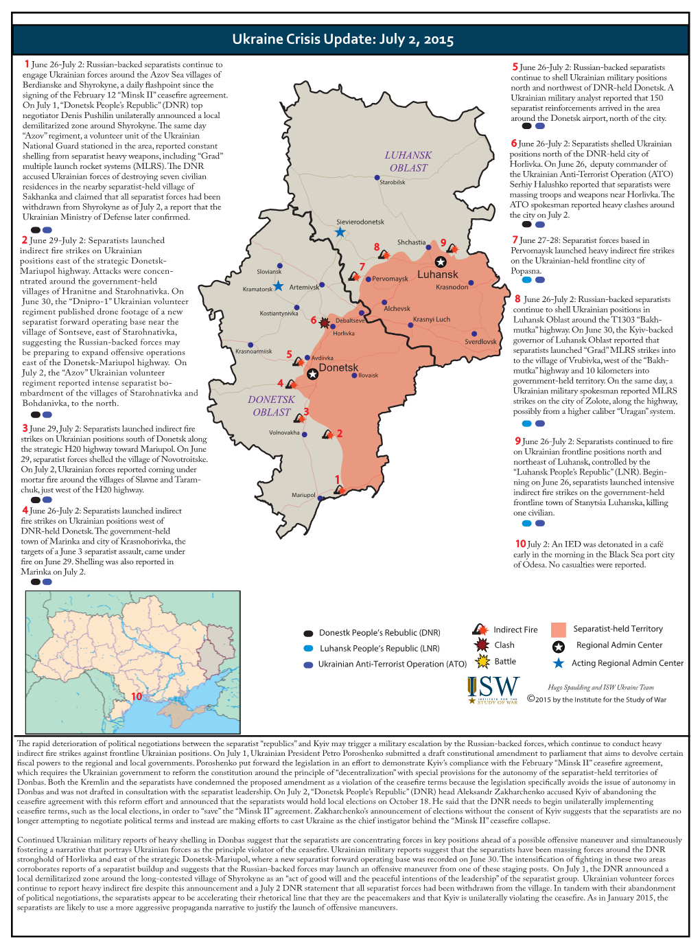 Ukraine SITREP 7-02-2015