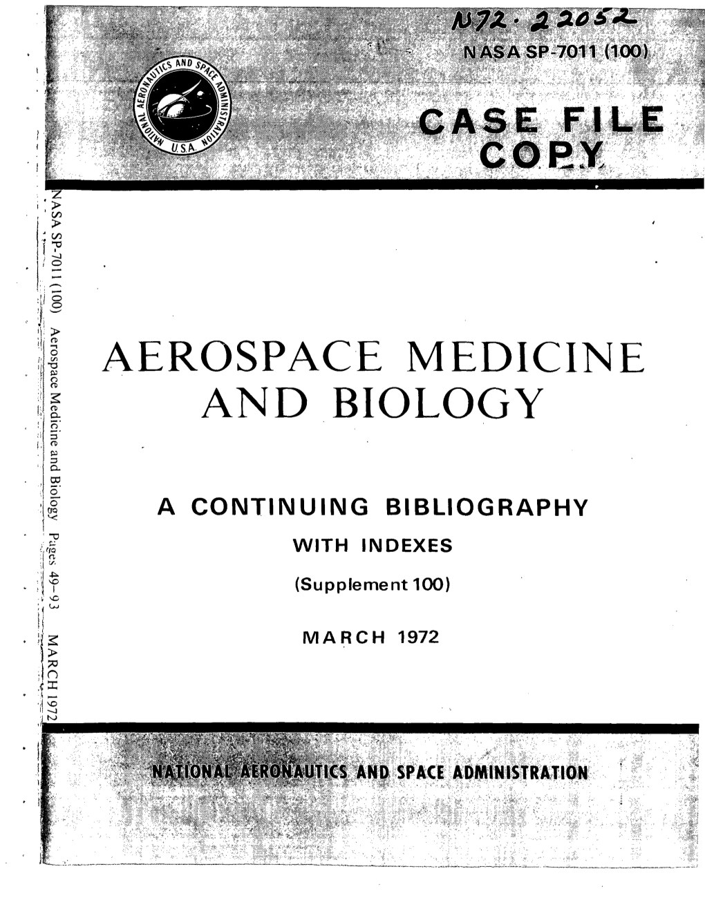 Aerospace Medicine and Biology