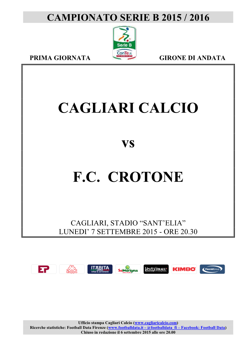 Campionato Serie B 2015/16