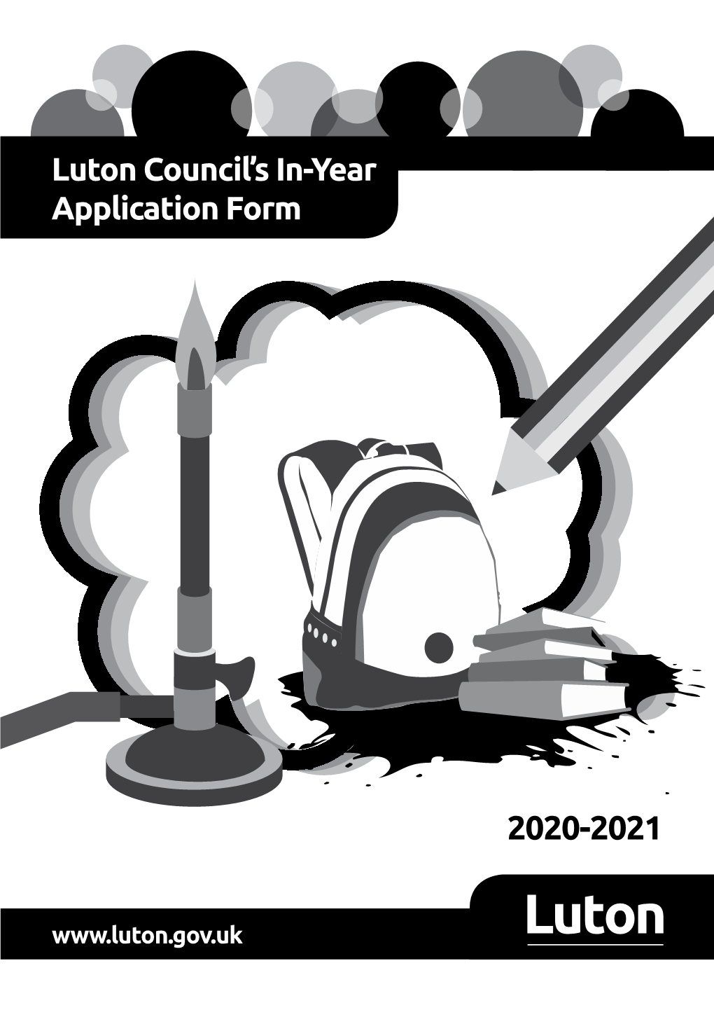 Luton Council's In-Year Application Form 2020-2021 PDF File