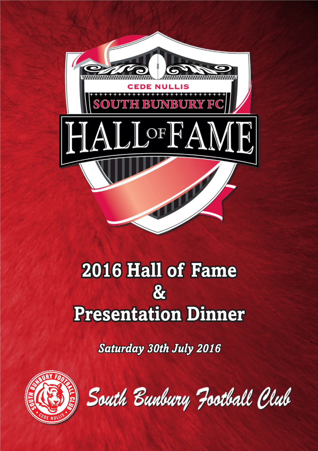 2016 Hall of Fame & Presentation Dinner