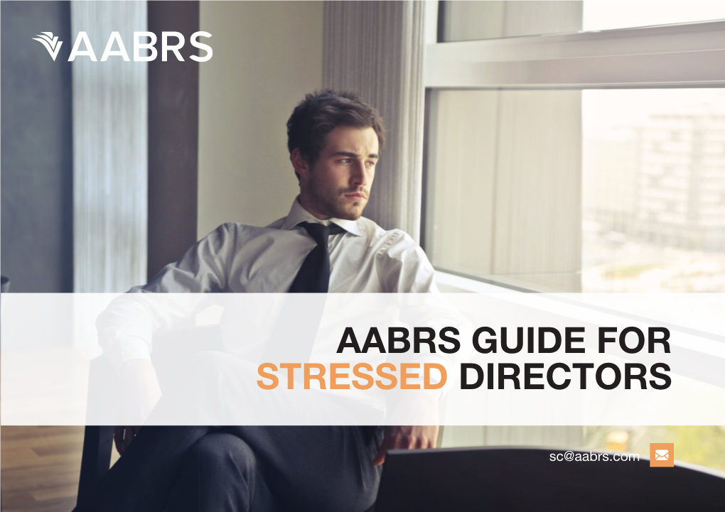 Aabrs Guide for Stressed Directors