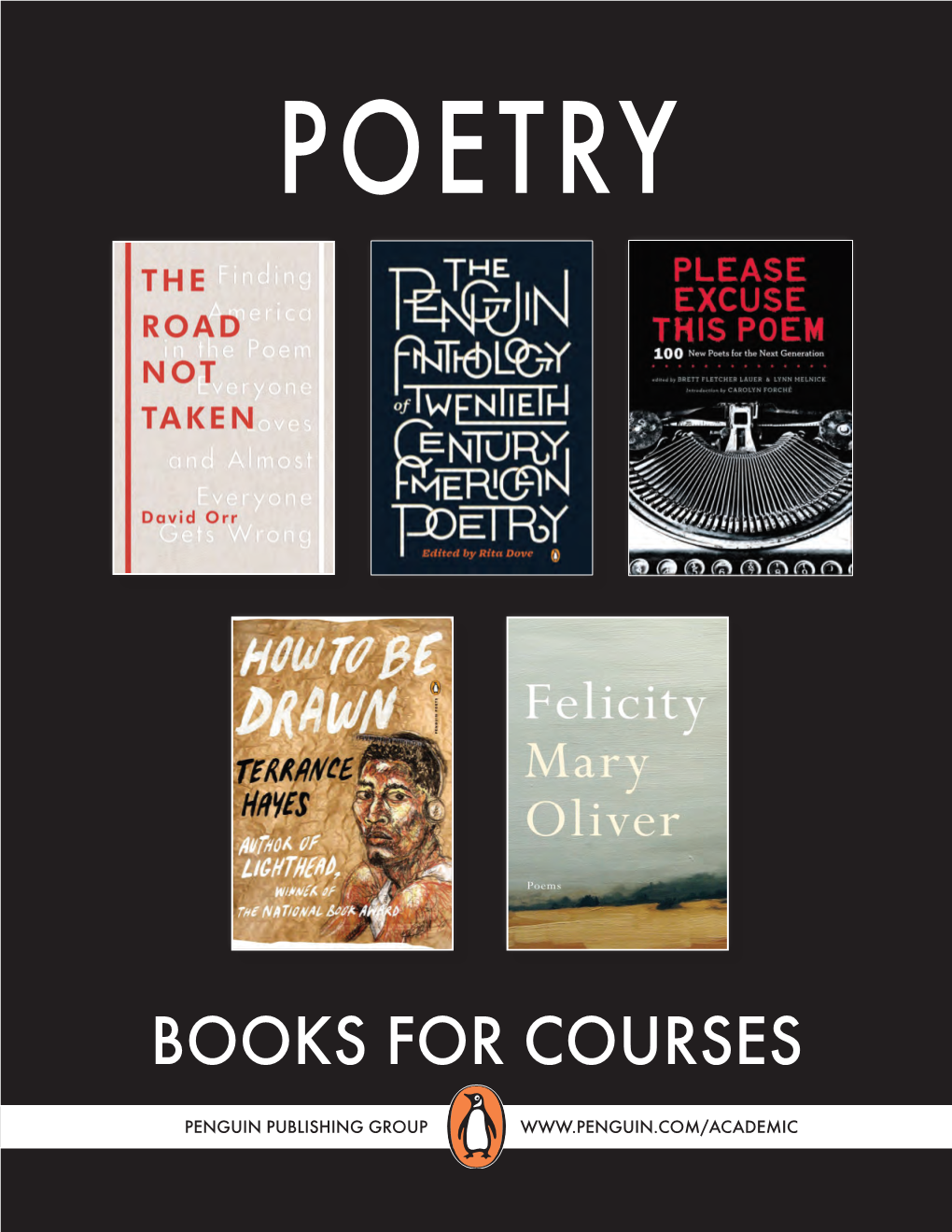 Poetry Books for Courses 2015