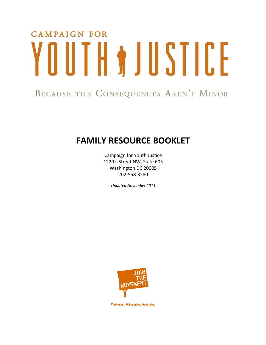 Family Resource Booklet