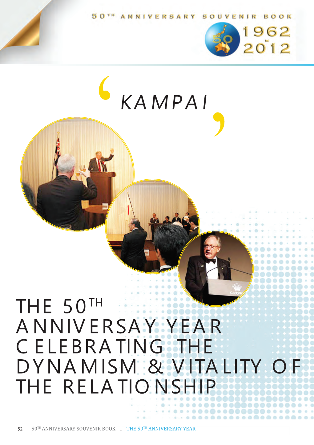 The 50Th Anniversay Year Celebrating the Dynamism & Vitality of The
