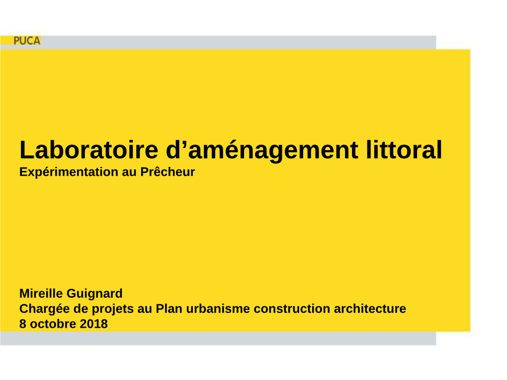 Laboratoire D'aménagement Littoral