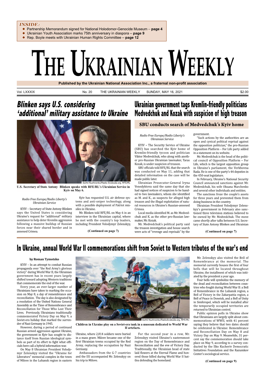 The Ukrainian Weekly, 2021