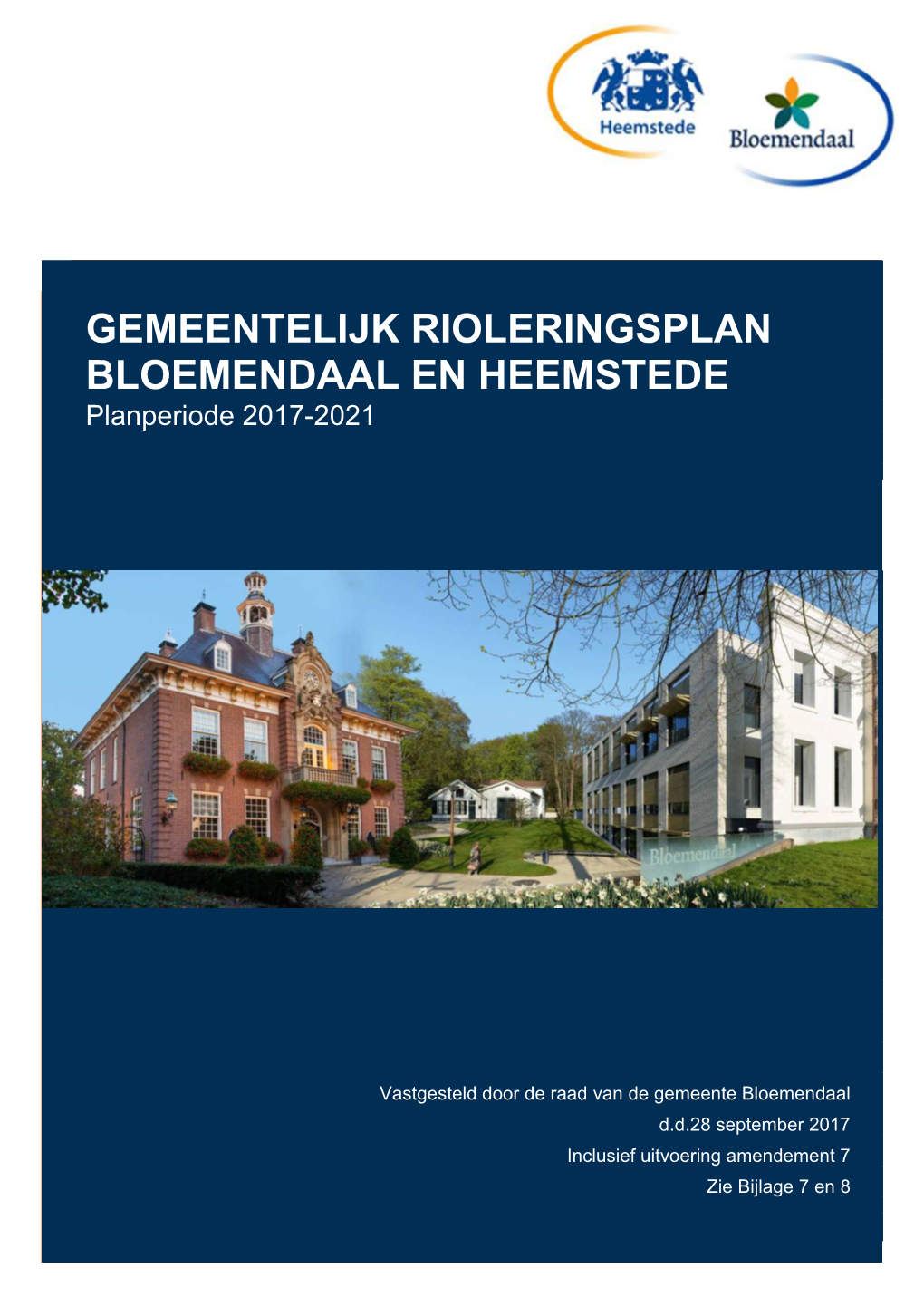 Gemeentelijk Rioleringsplan Bloemendaal En Heemstede