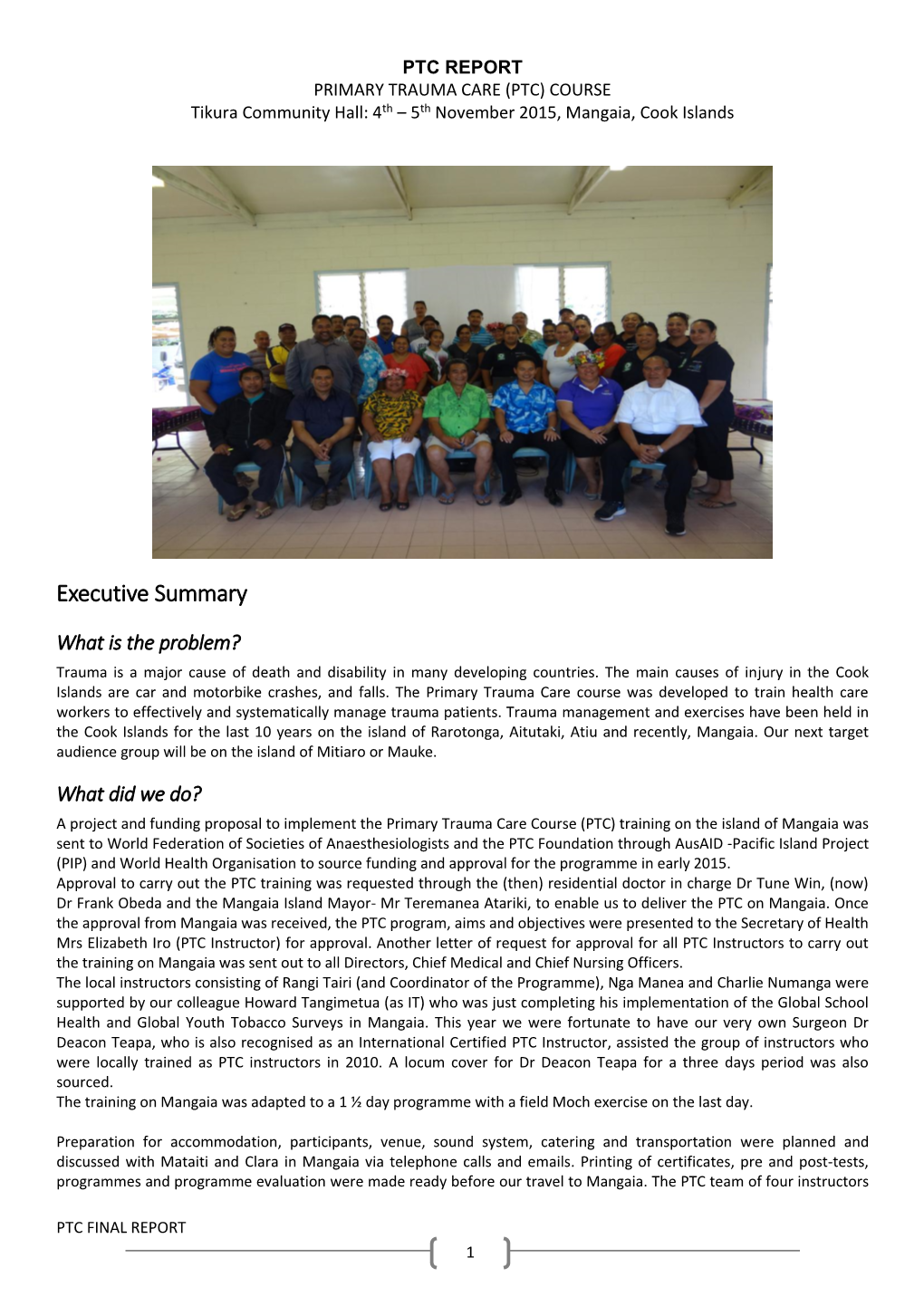 Final Mangaia Ptc Report 2015