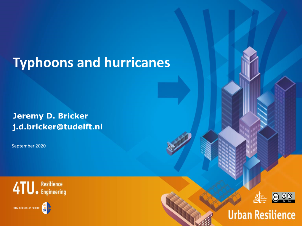 Typhoons and Hurricanes