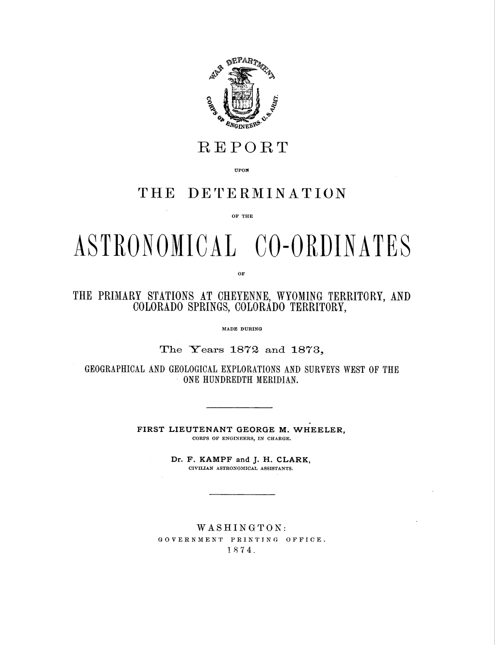 Astronomical Co-Ordinates