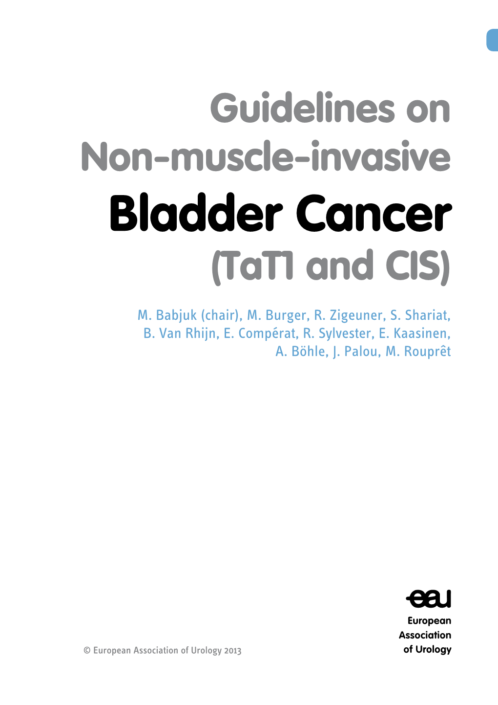 Bladder Cancer (Tat1 and CIS)