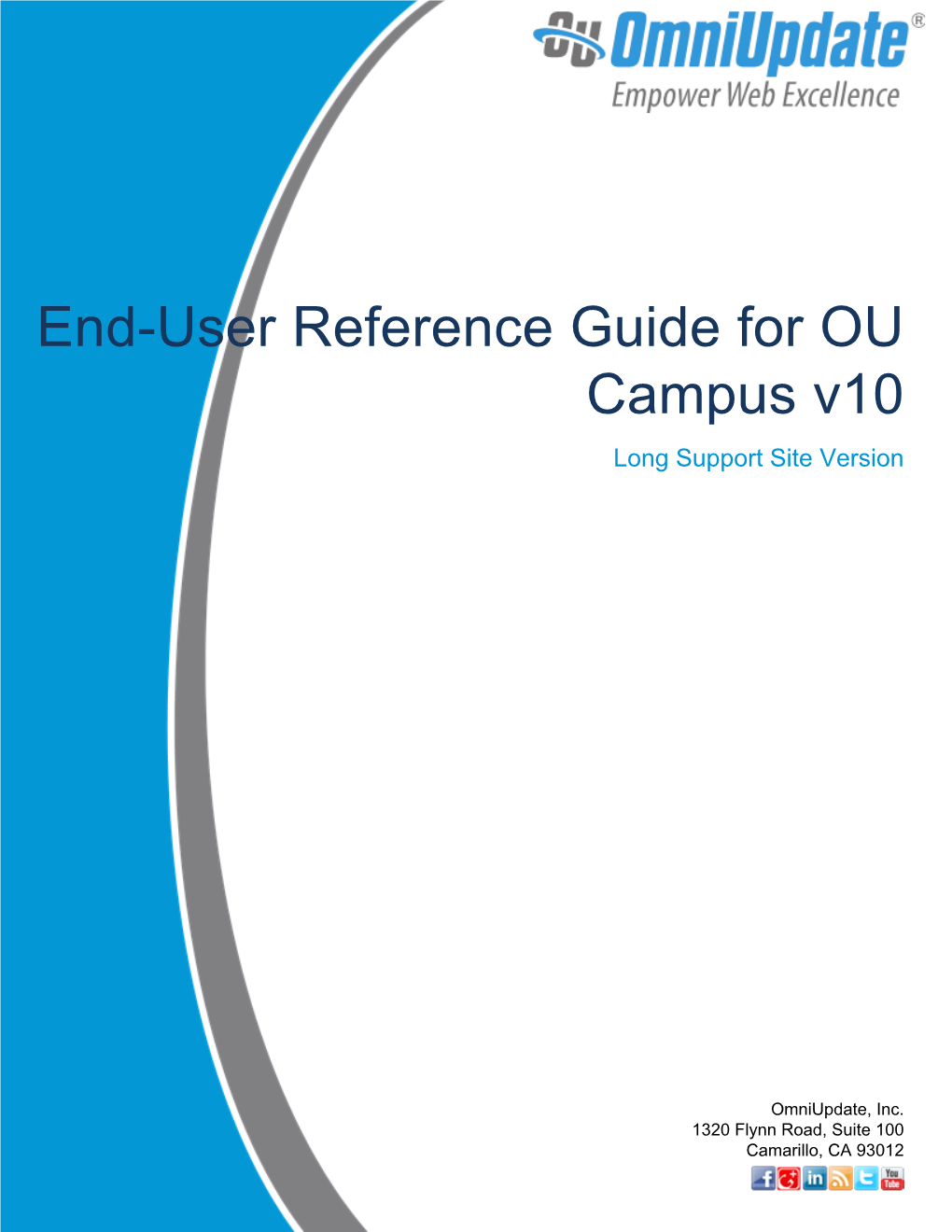 End-User Reference Guide for OU Campus V10 Long Support Site Version