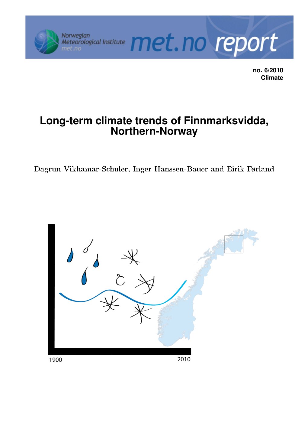 Long-Term Climate Trends of Finnmarksvidda, Northern-Norway