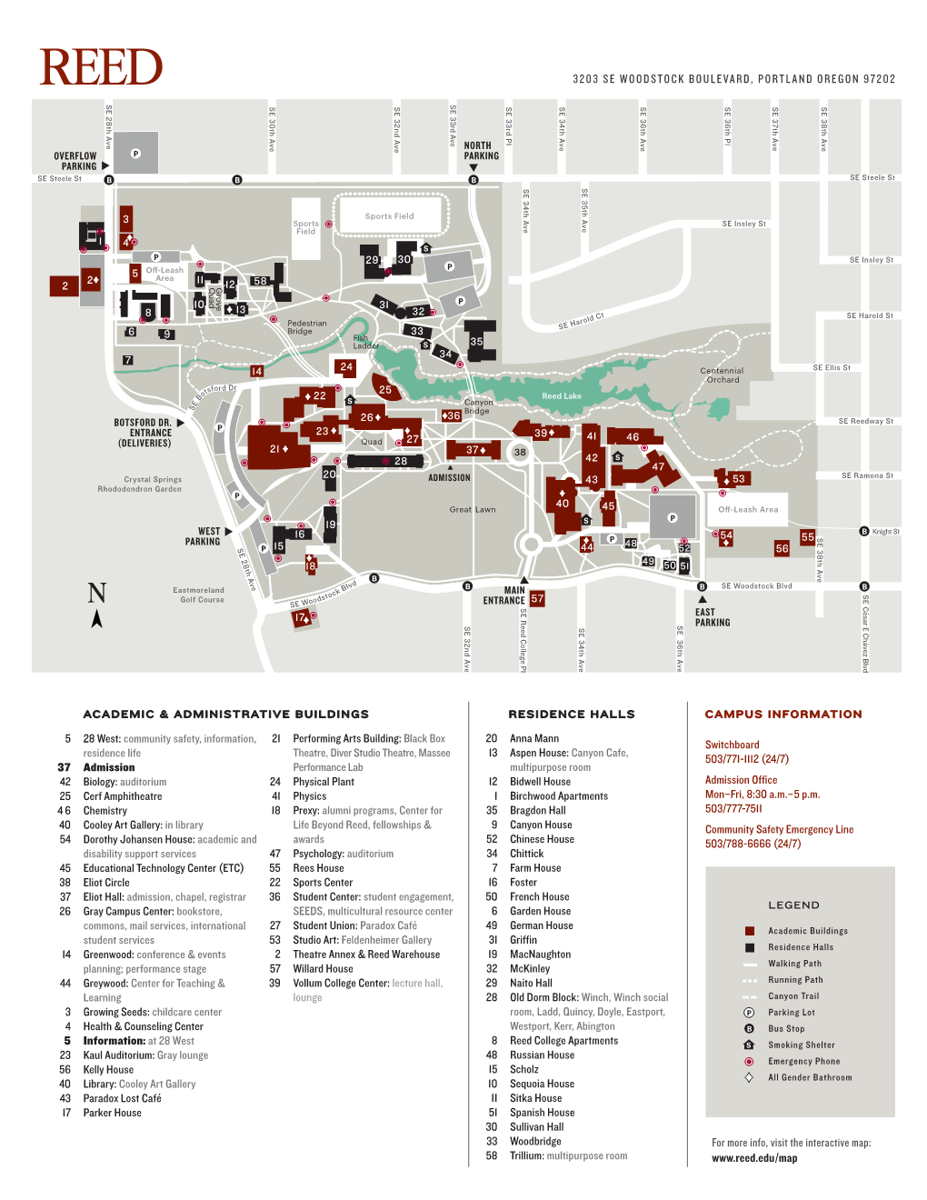 Reed-Campus-Map.Pdf