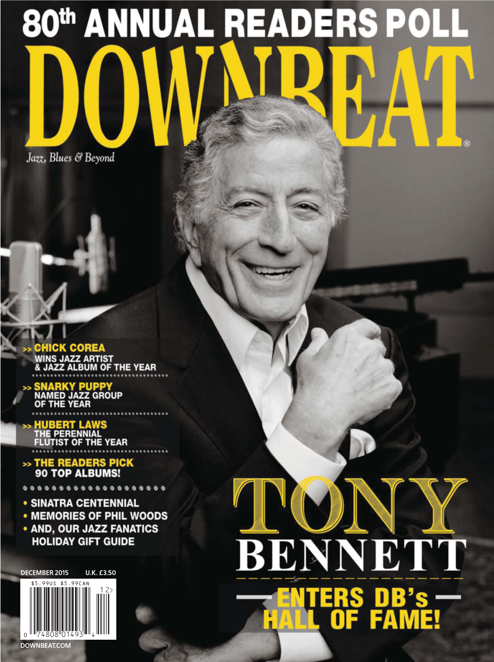 Downbeat.Com December 2015 U.K. £3.50