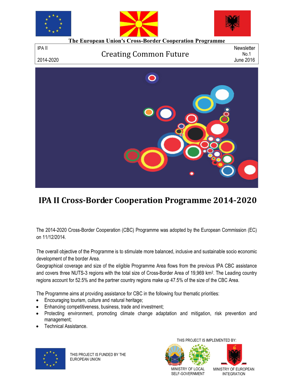 IPA II Cross-Border Cooperation Programme 2014-2020