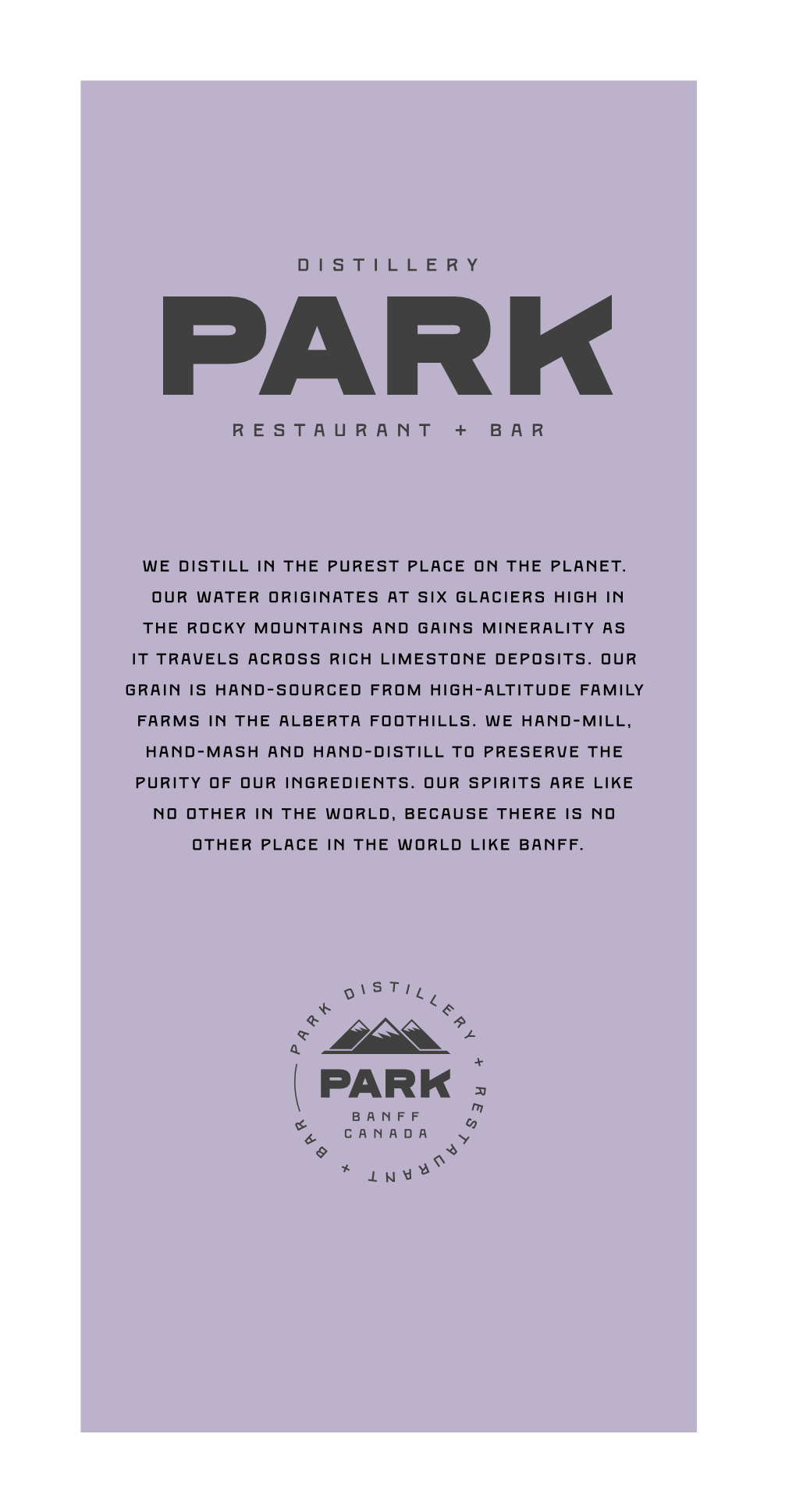 Park Drinks List-WINTER 2019 Less Wine