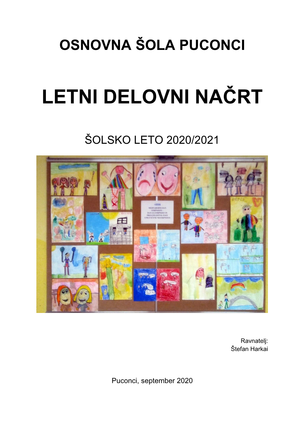 Letni Delovni Načrt 2020/2021