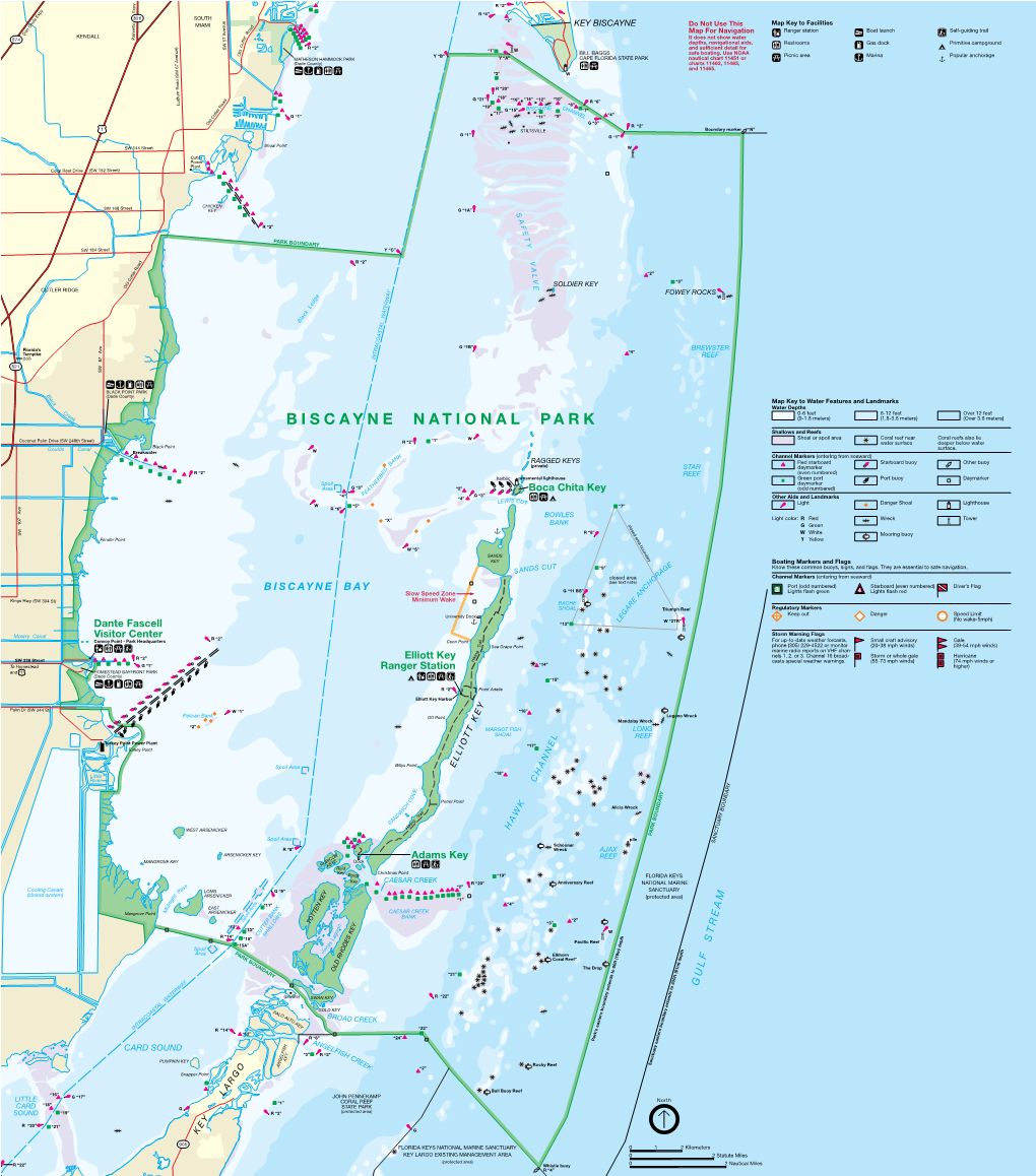 Biscayne National Park Map (A PDF)