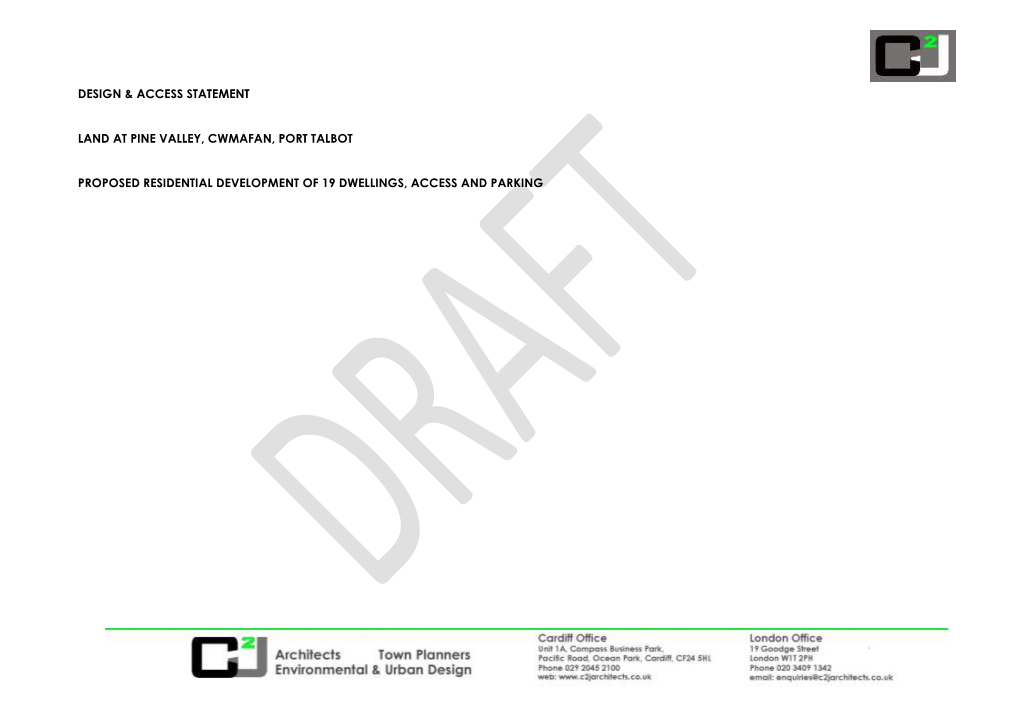 Design & Access Statement Land at Pine Valley