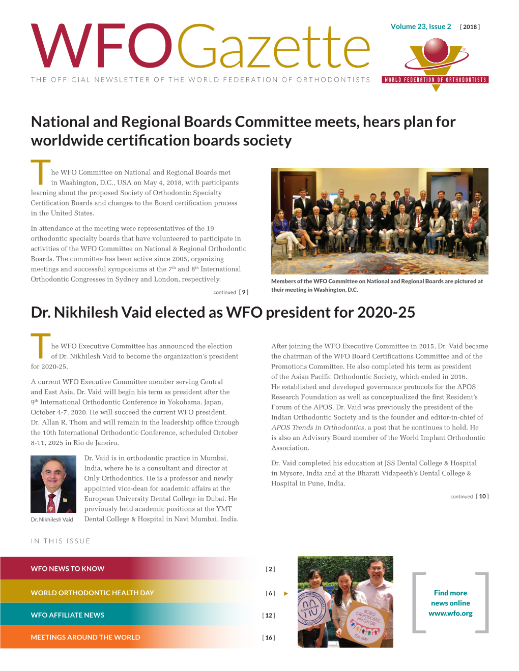 National and Regional Boards Committee Meets, Hears Plan for Worldwide Certification Boards Society