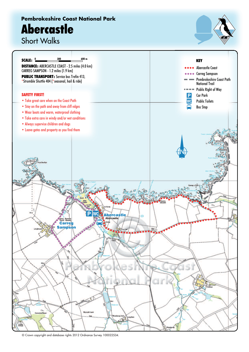 Abercastle Short Walks