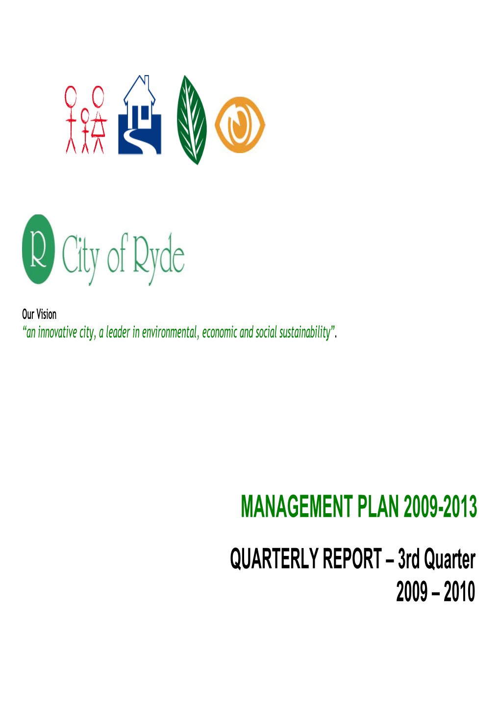 Management Plan 2009-2013