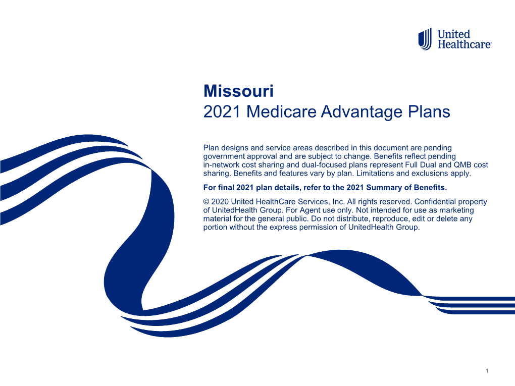 Missouri 2021 Medicare Advantage Plans