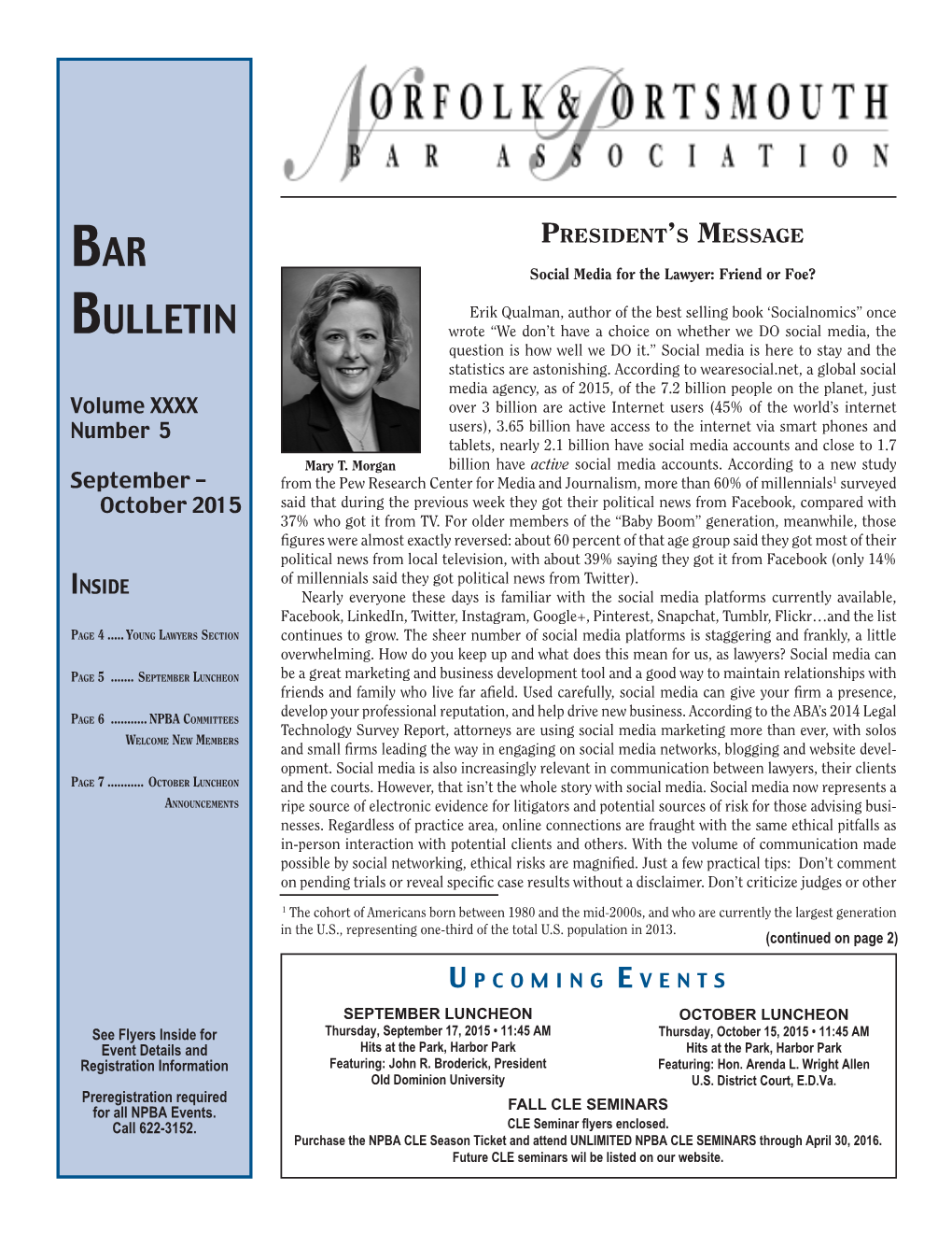 Bar Bulletin