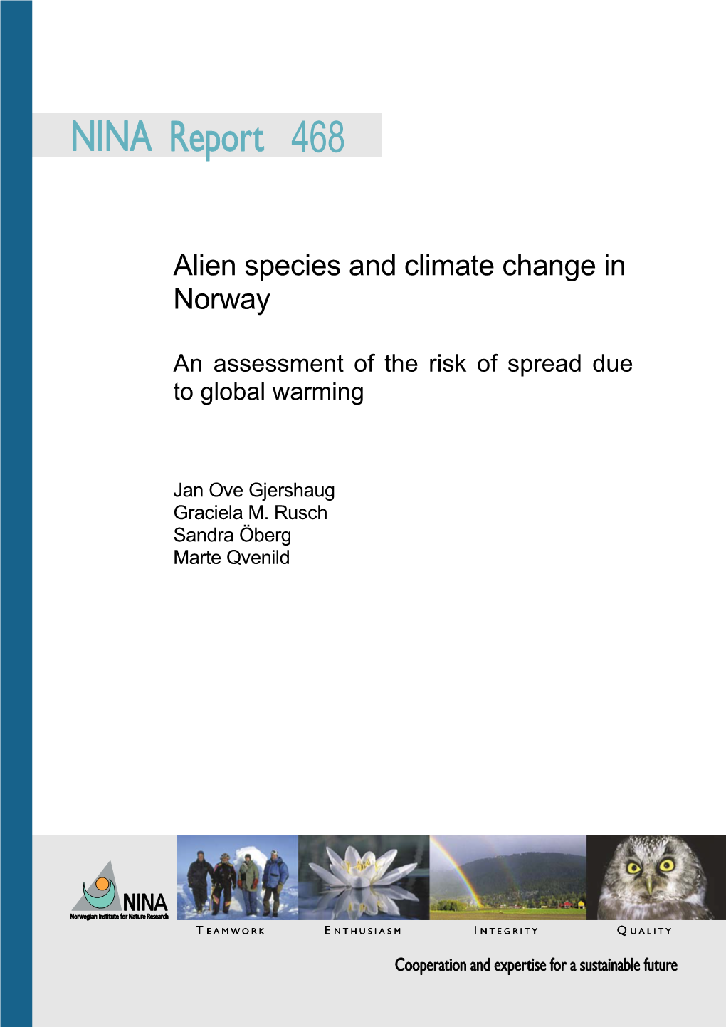 Alien Species and Climate Change in Norway