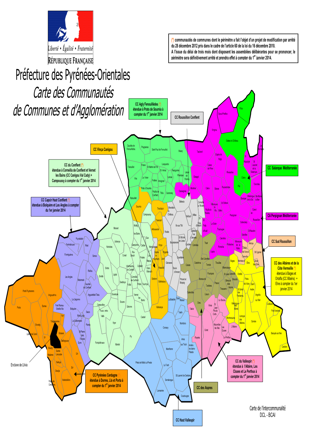 Carte De L'intercommunalité