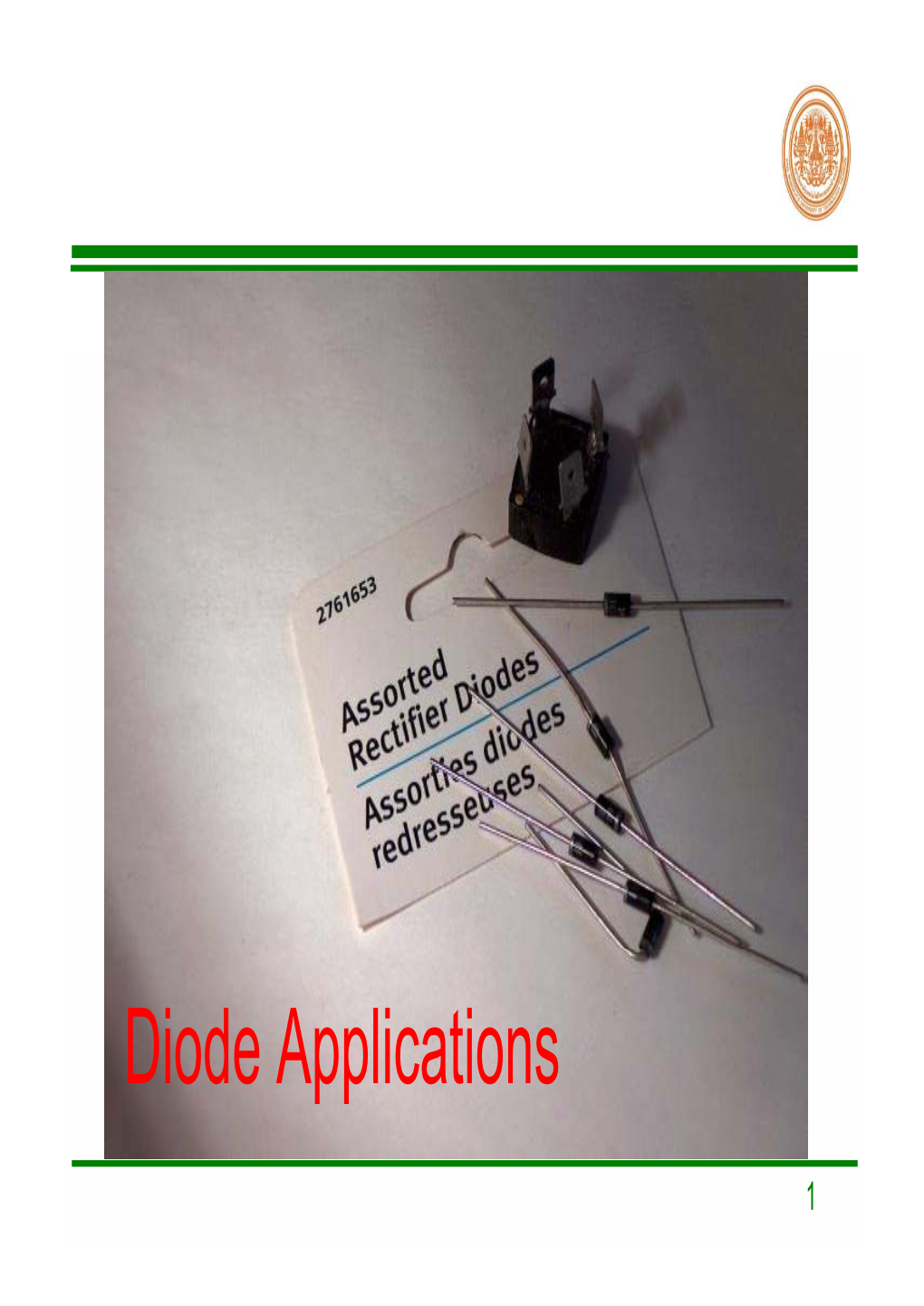 Diode Applications Pp