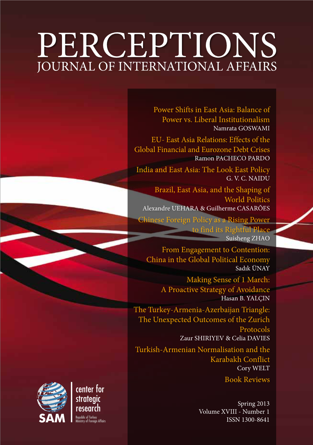 Perceptionsjournal of International Affairs