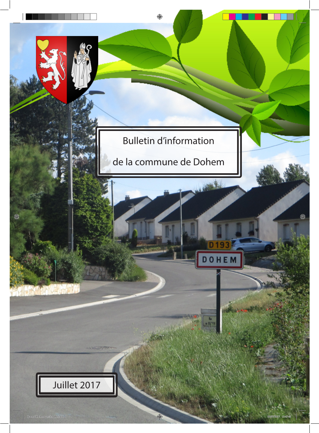 Bulletin D'information De La Commune De Dohem Juillet 2017